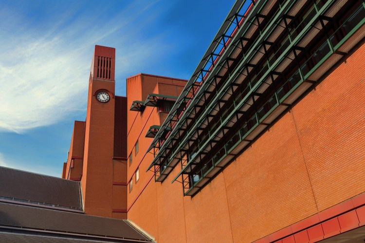 The British Library, a repository for all published materials in Britain.