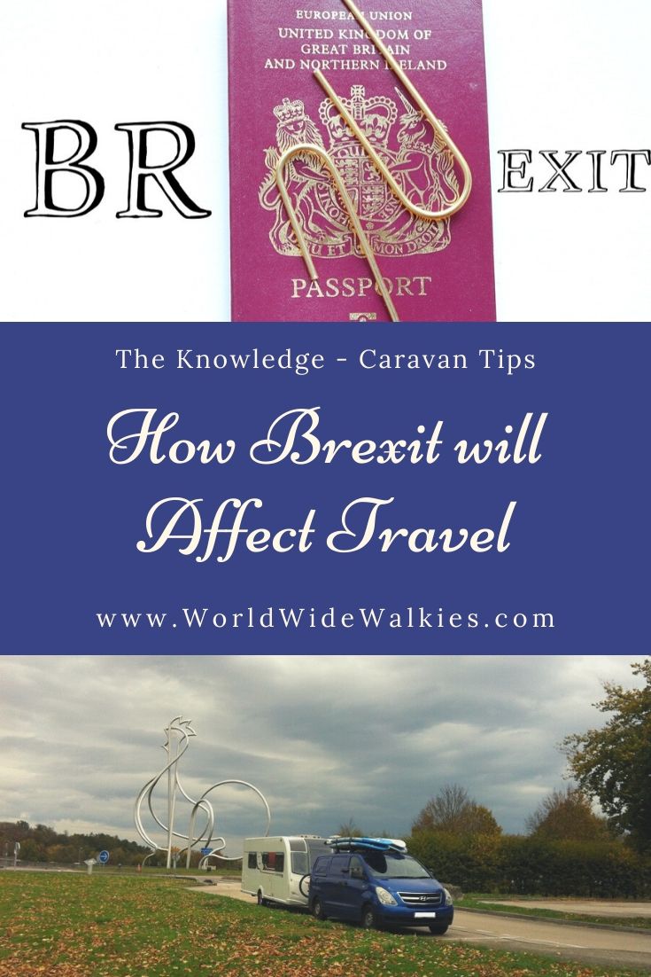 How Brexit Affects EU Travel Pin