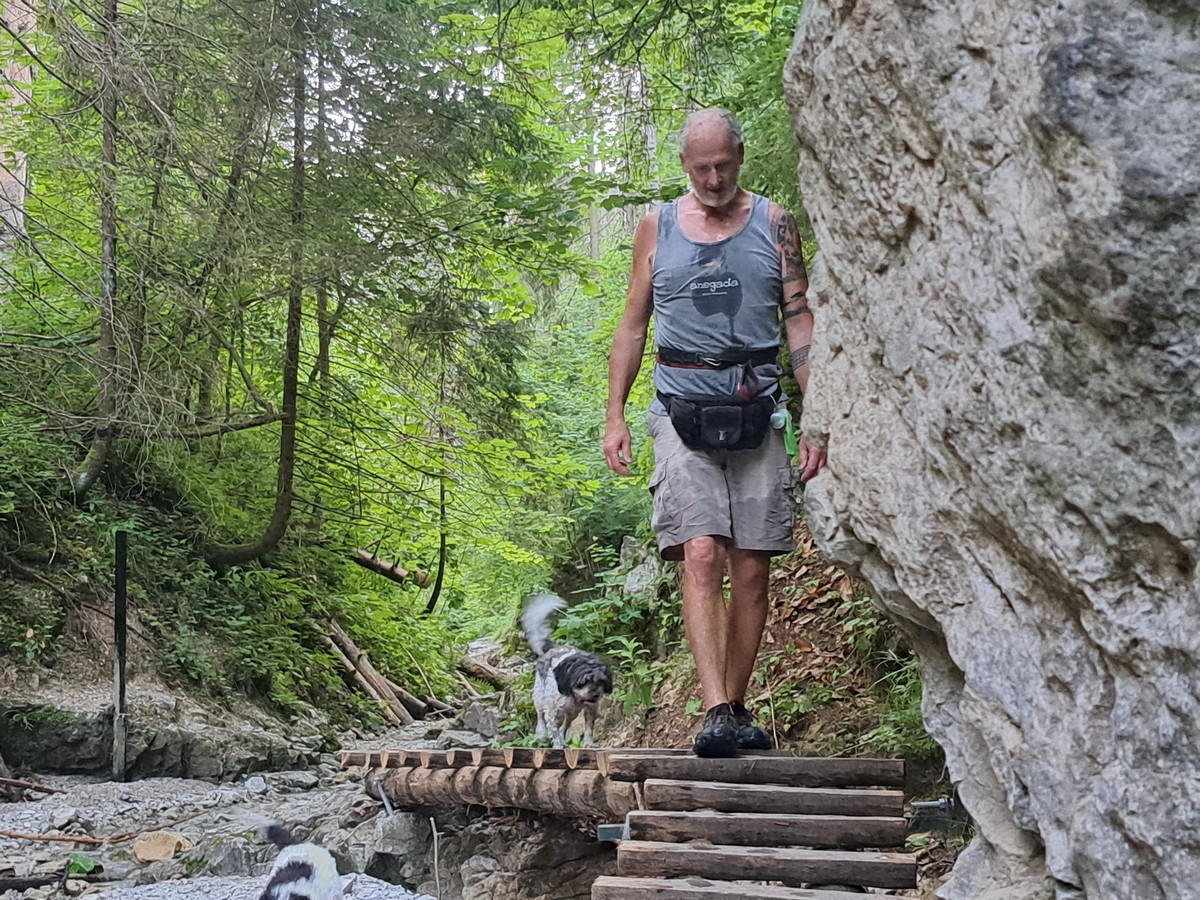 Slovak Paradise (Slovenský raj) With A&nbsp;Dog
