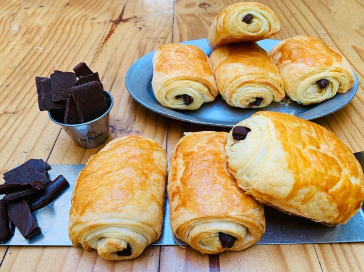Pain au chocolats - or chocolatines